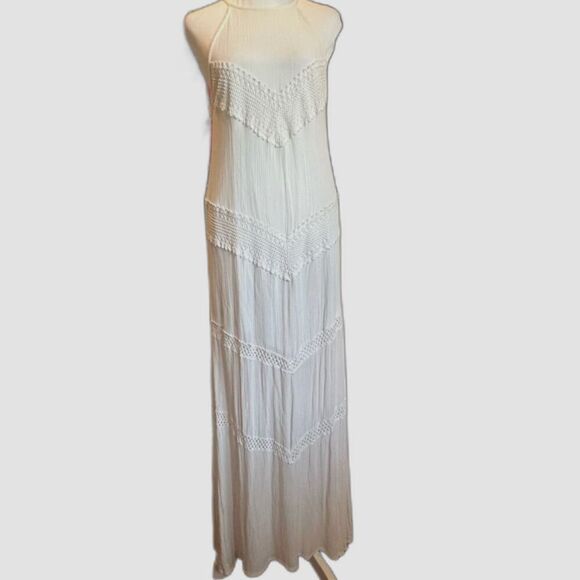 White Maxi Dress - Picture 1 of 3